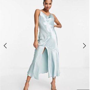 Topshop tie back slip hotsell
